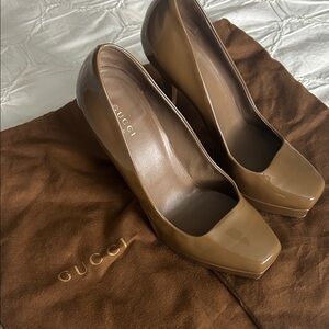 Gucci Women's Tan Heels